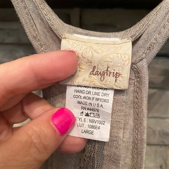 Daytrip‎ boho beaded vest - Picture 2 of 5